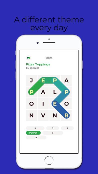 Word Salad: a daily puzzle App screenshot #3