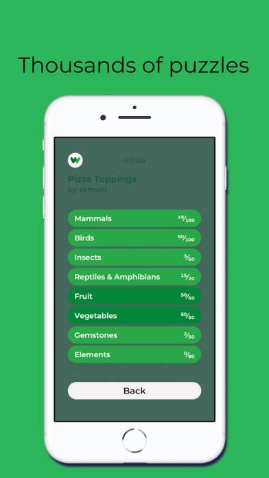 Word Salad: a daily puzzle Captura de pantalla de la aplicación #6