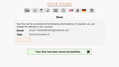 Clickflows App-Screenshot