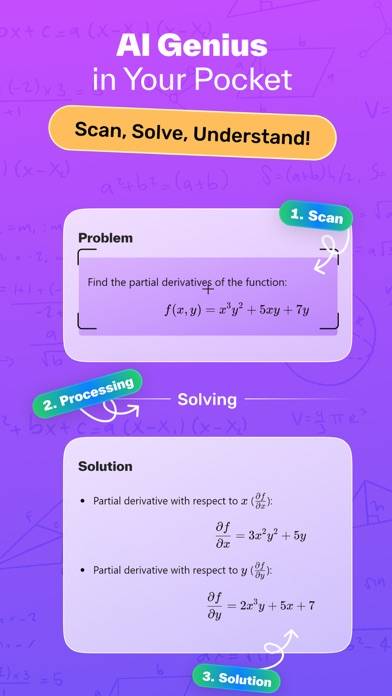 YesMath – AI Study Companion App screenshot