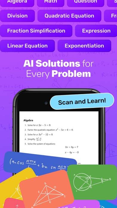 YesMath – AI Study Companion App screenshot