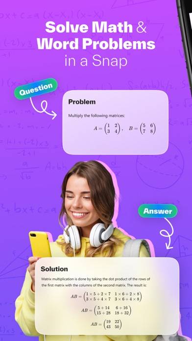 YesMath – AI Study Companion App screenshot