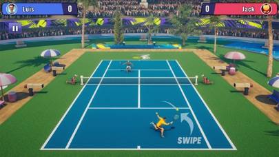 Tennis Court World Sports Game capture d'écran