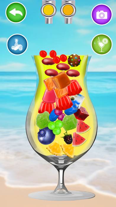 Sea Cocktail DIY Bubble Game App screenshot #4