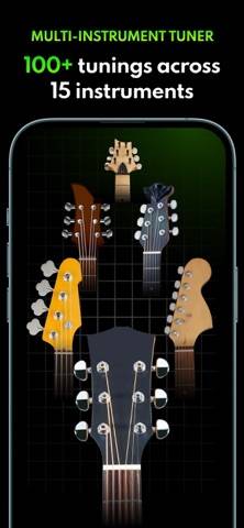 iTuner - Guitar Tuner & Tabs captura de pantalla