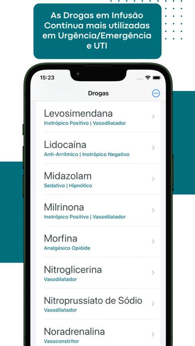 Infusão Certa Schermata dell'app