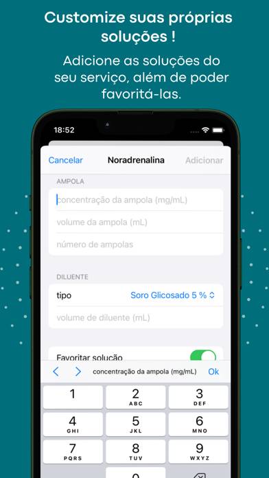 Infusão Certa Schermata dell'app