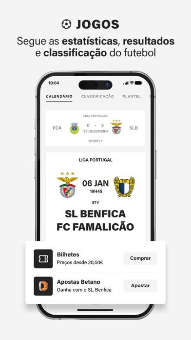SL Benfica Official App App screenshot #3