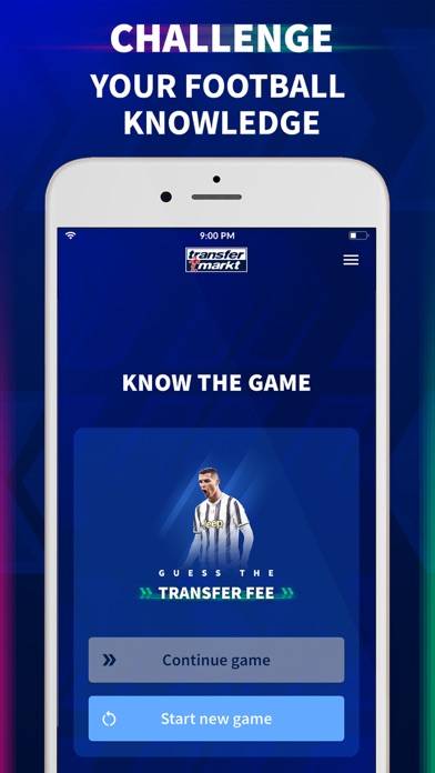 Transfermarkt: Football Quiz immagine dello schermo