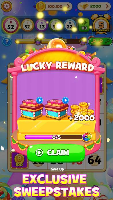 Bingo Candy Rush: Sweet Win App-Screenshot #2