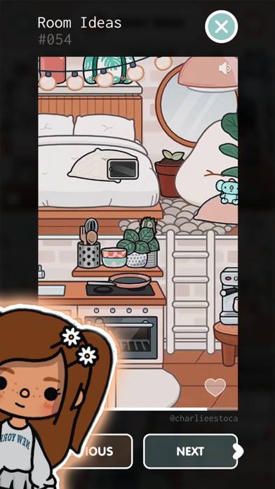 Toca Life Aesthetic Mod Boca schermata del gioco