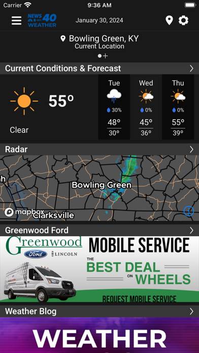 WNKY Weather App screenshot #1