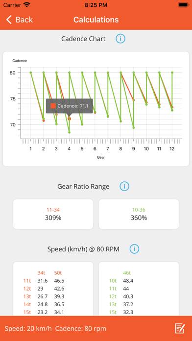 Cycle Gear Track Capture d'écran de l'application #4
