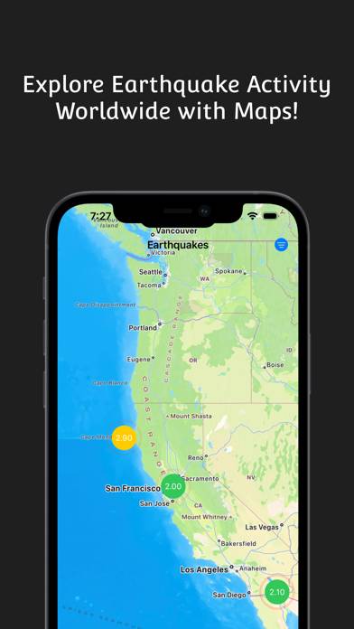 Earthquake Tracker plus App screenshot #2