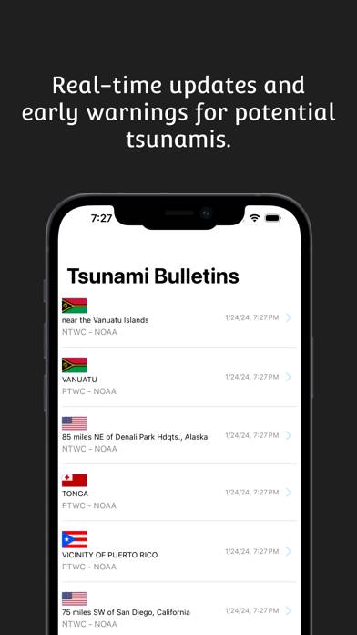 Earthquake Tracker plus App screenshot #3