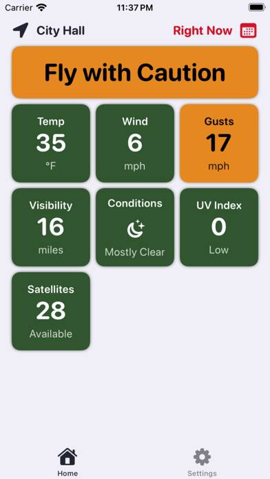 Pocket Pilot Forecast App screenshot #1