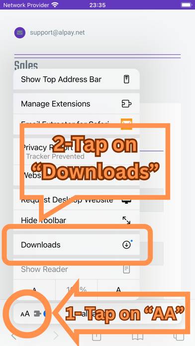 Email Extractor for Safari App screenshot #6