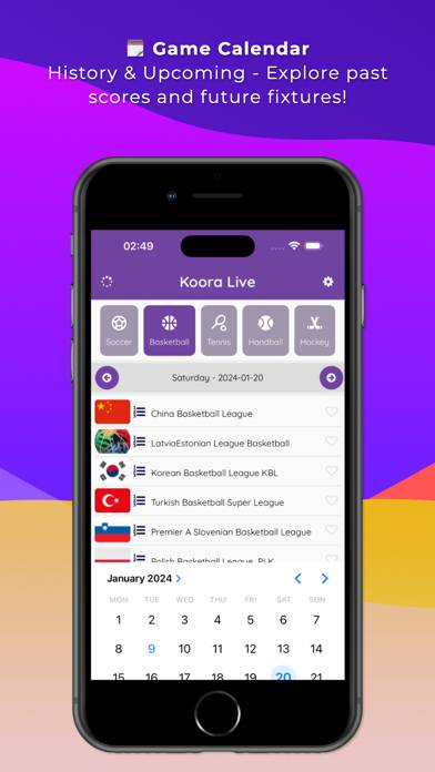 Koora Live App screenshot #3