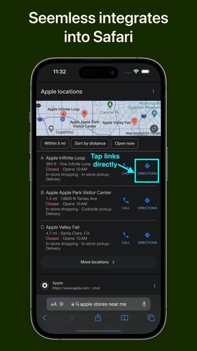 MapSwitch App skärmdump #3