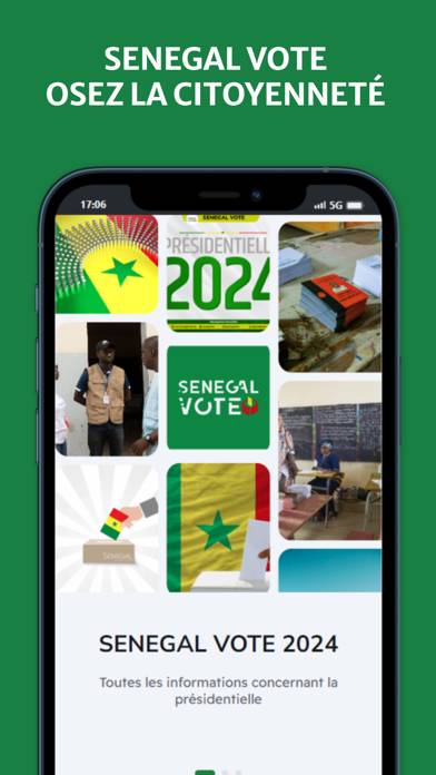 Sénégal Vote App screenshot #1