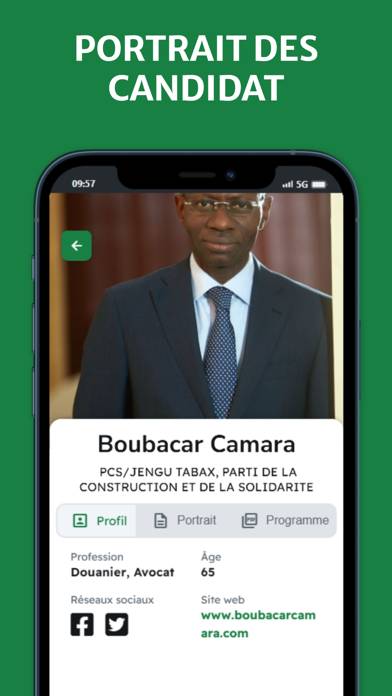 Sénégal Vote App screenshot #4