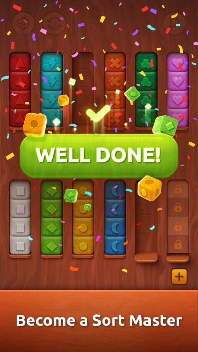 Colorwood Sort Puzzle Game Captura de pantalla de la aplicación #6