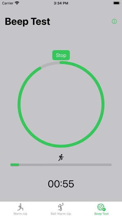 Volleyball Warmup 9000 App screenshot #3