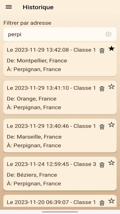 Eco Péage App screenshot