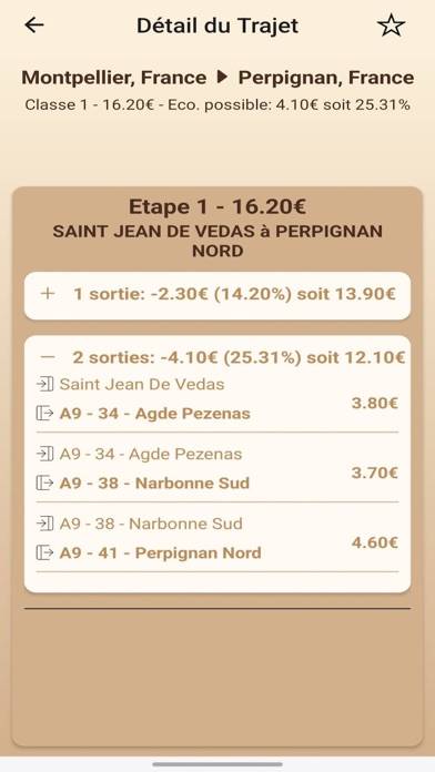 Eco Péage App screenshot