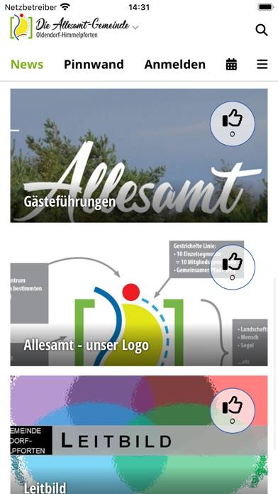 Die Allesamt-Gemeinde App-Screenshot #2
