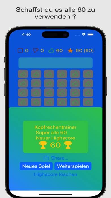 Kettenrechnen App-Screenshot #4