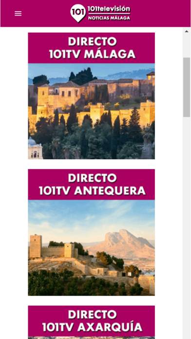 101tv Málaga Captura de pantalla de la aplicación #1
