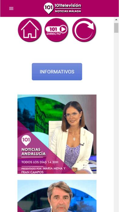 101tv Málaga Captura de pantalla de la aplicación #4