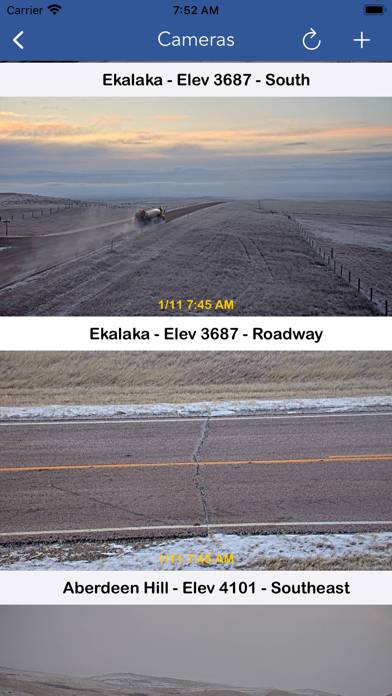 Montana Road Conditions MT 511 App screenshot