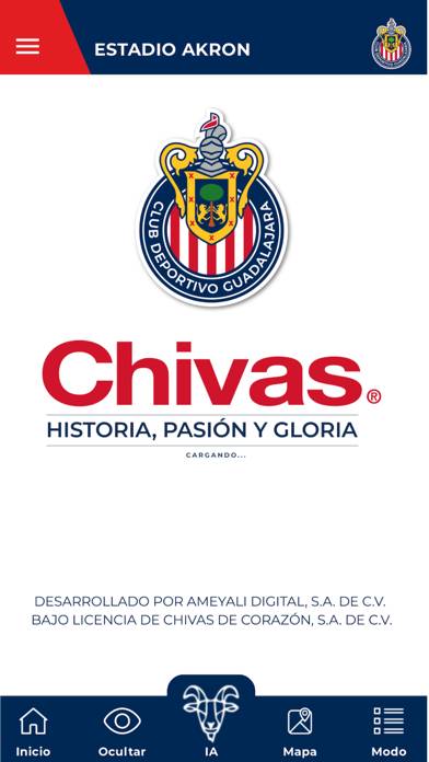 Chivas HPG App screenshot #1