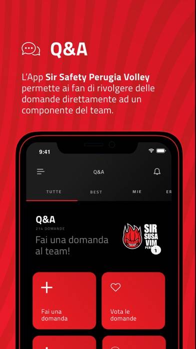 SIR Safety Perugia Volley Schermata dell'app #3