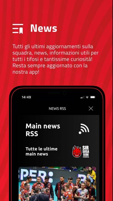 SIR Safety Perugia Volley Schermata dell'app #5