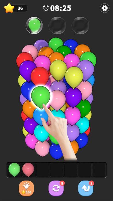 Balloon Triple Match:3D Puzzle Скриншот приложения #2