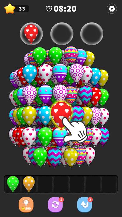 Balloon Triple Match:3D Puzzle Скриншот приложения #3