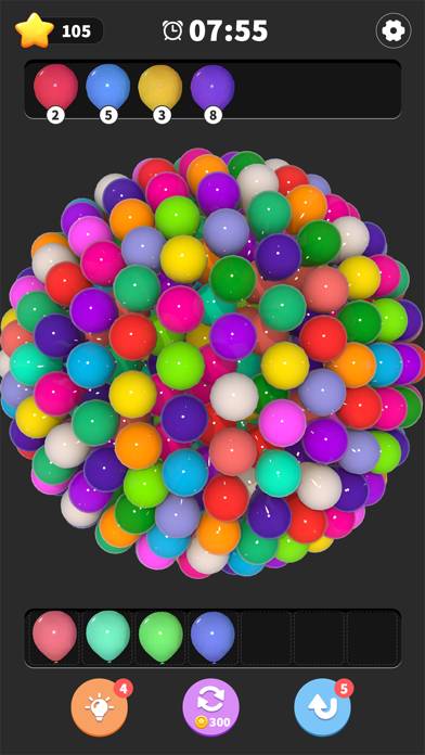 Balloon Triple Match:3D Puzzle Скриншот приложения #4