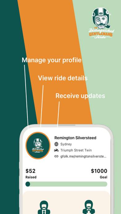 Distinguished Gentleman's Ride App skärmdump #1