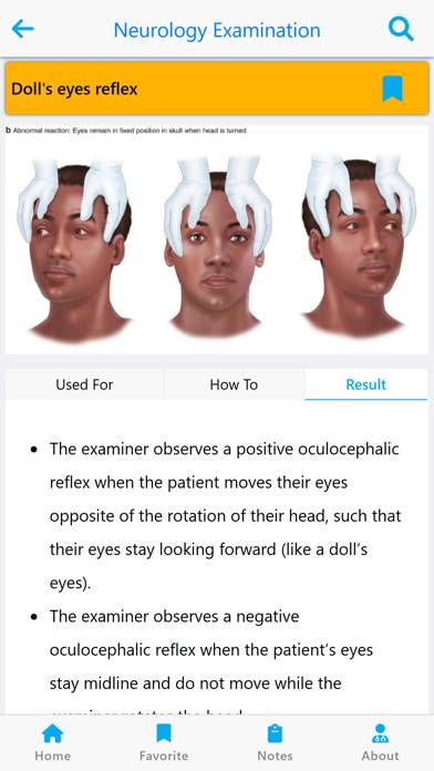 Neurology Examination & Review Schermata dell'app