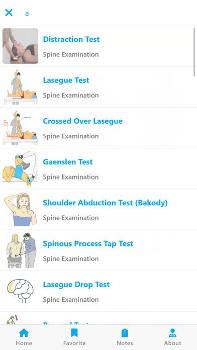 Neurology Examination & Review Schermata dell'app