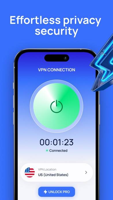 Lumina VPN Schermata dell'app #1