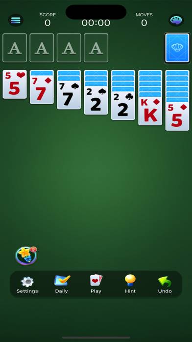 Solitaire Cozy - Big Card skärmdump