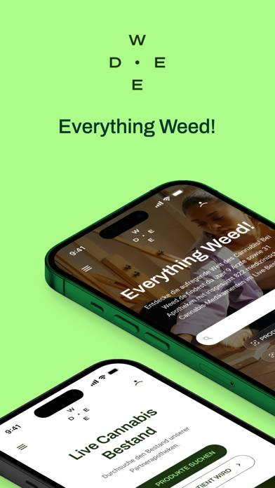 Weed.de: Cannabis Medizin, CBD Bildschirmfoto