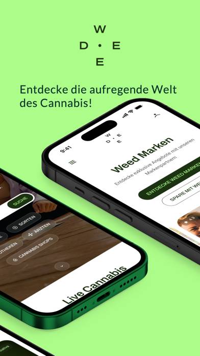 Weed.de: Cannabis Medizin, CBD App screenshot #2