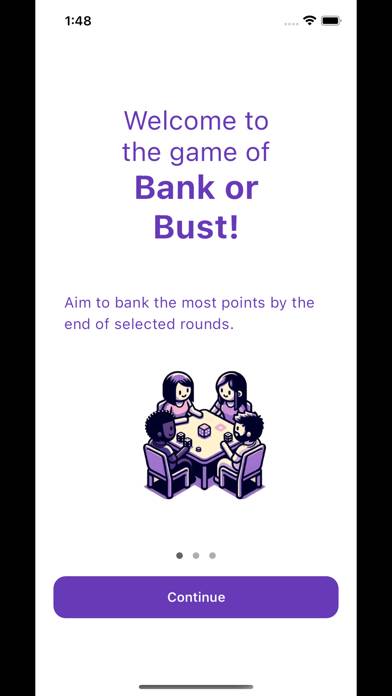Bank or Bust App screenshot #1
