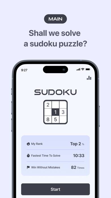 Sudoku Captura de pantalla de la aplicación #2
