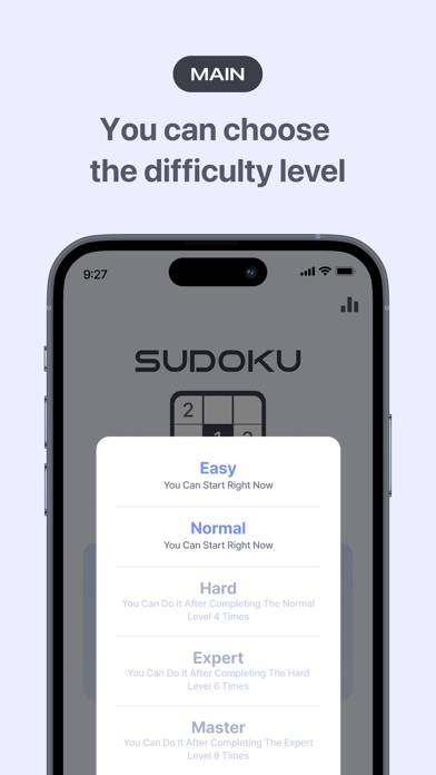 Sudoku Captura de pantalla de la aplicación #3